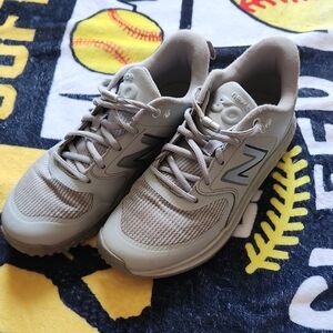 New Balance Light Gray Athletic Shoes